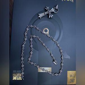 1998-1999 Chrome Hearts cross necklace & Chrome Hearts pendant